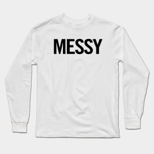 Messy Long Sleeve T-Shirt